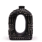 Oval Donut Medium Terracotta Shaped Vase Product Image