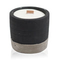Candle Pot Concrete Pot - Black - Brandy Butter Product Image