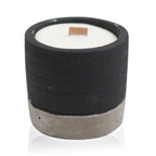 Candle Pot Concrete Pot - Black - Brandy Butter Product Image